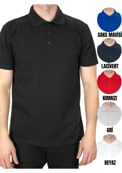 Tesla Logo Text Polo Yaka Siyah Tişört indirimleri