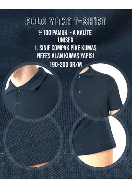 Marduk Logo Polo Yaka Lacivert Tişört fırsatları