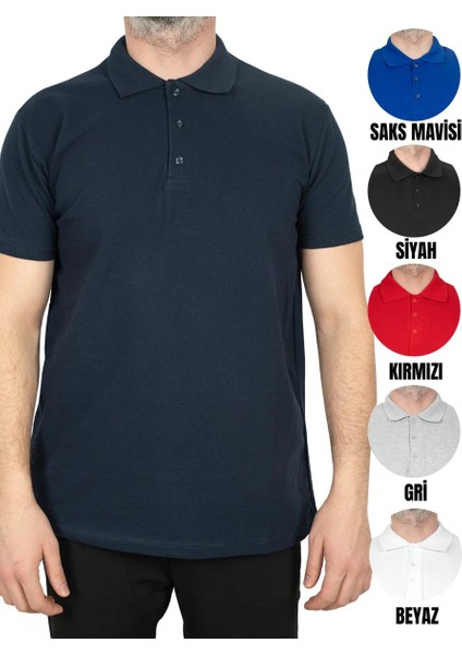 Marduk Logo Polo Yaka Lacivert Tişört indirimleri