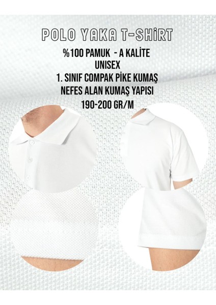 Toyata Text Logo Polo Yaka Beyaz Tişört fırsatları