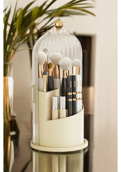 Şeffaf Sürgülü Kozmetik ve Fırça Organizeri, Banyo ve Makyaj Düzeni fiyatları