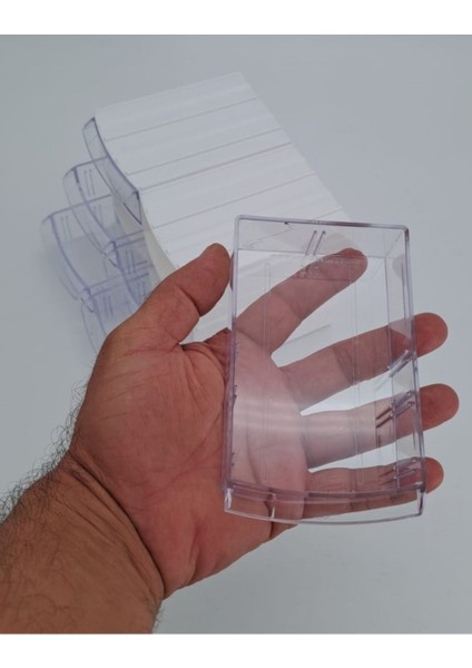 Şeffaf 8 Bölmeli Çekmeceli Organizer Kutu, Saklama ve Düzenleme Için Uygun