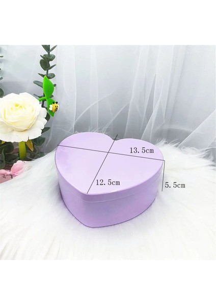 Pembe Mini Kalp Takı Saklama Kutusu Çocuklar Için Tatlı Hediye modelleri