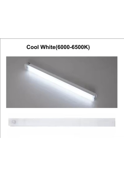 20 cm Beyaz Işık Hareket Sensörlü Dolap Içi Çalışma Masası Mutfak Tezgah Altı USB LED Işık modelleri