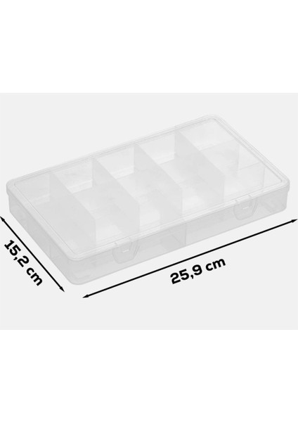 Beyaz 12 Bölmeli Çok Amaçlı Organizer, Takı, Makyaj ve Vida Kutusu indirimleri