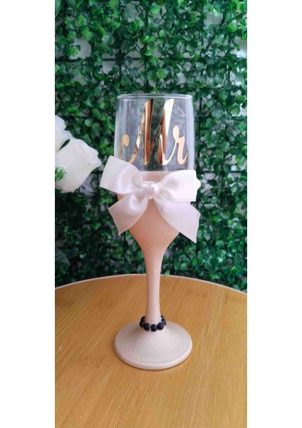 Gelin Damat Kadehi Düğün Nişan Özel Gün 1 Çift Şampanya Kadehi fiyatları
