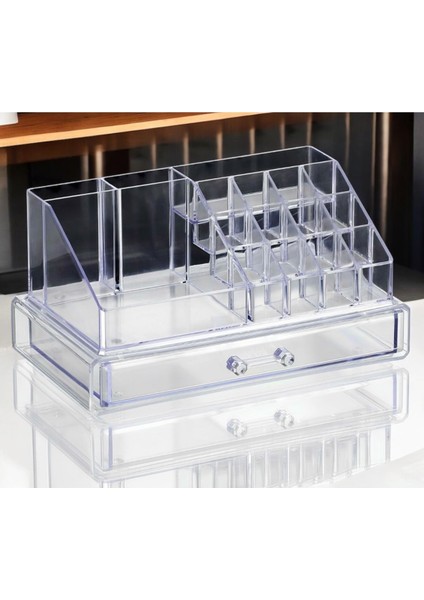 Beyaz Tek Katlı Çekmeceli Çok Amaçlı Düzenleyici 12,5X22X8 cm fiyatları