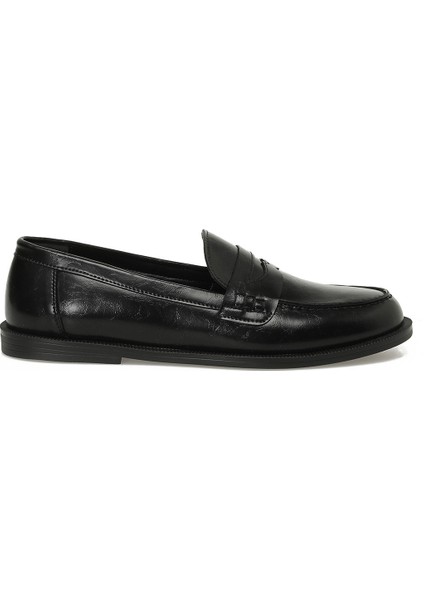 25K-2021 5pr Siyah Kadın Loafer