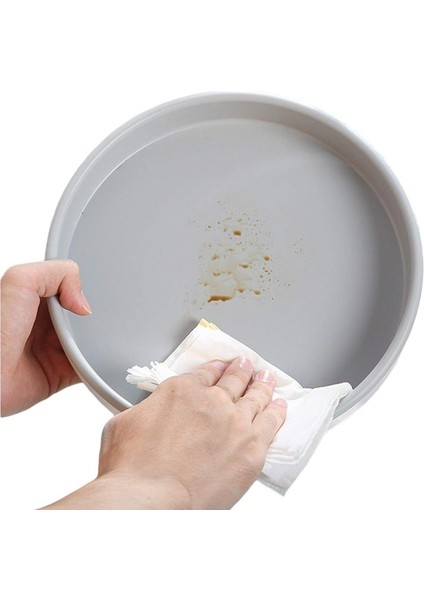 Beyaz Dönen Sunum Kasesi, Raflı, Çok Amaçlı, 360 Derece Dönebilen, Şık ve Kullanışlı modelleri