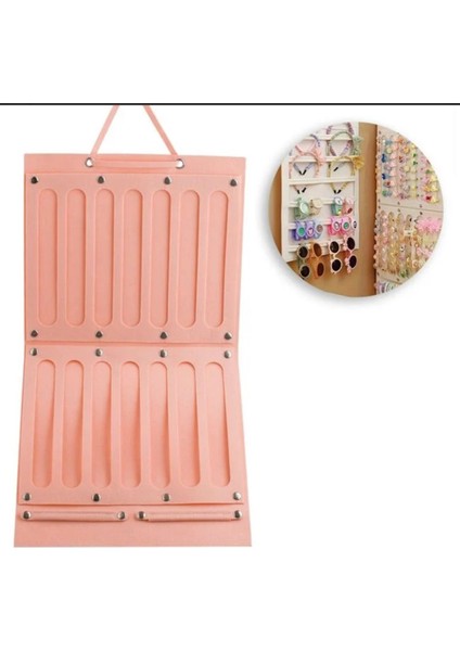 Pembe Dikey Saç Tokası Düzenleyici, Çocuklar Için Organizer fiyatları