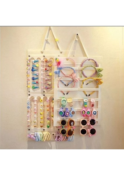 Pembe Dikey Saç Tokası Düzenleyici, Çocuklar Için Organizer fırsatları