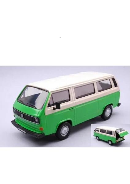 Volkswagen Type 2 (T3) Yeşil ve Bej "timeless Legends" Series 1/24 Model Araç