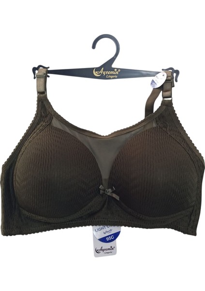 C Cup Toparlayıcı Balensiz (Telsiz) Yumuşak Kumaşlı Çok Kullanışlı Sütyen