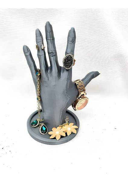 El Şeklinde Yüzük ve Takı Düzenleyici, Şık ve Pratik Kullanım Sağlar.