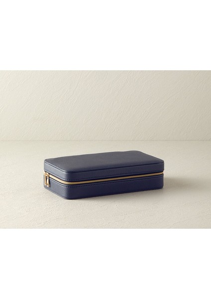 Lacivert Akrilik Takı Kutusu, Şık ve Kullanışlı Saklama Çözümü
