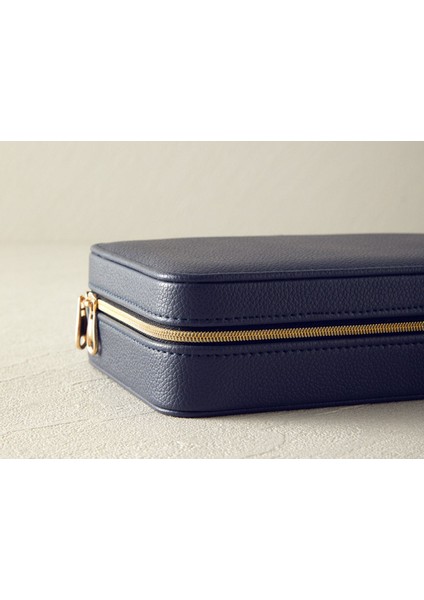 Lacivert Akrilik Takı Kutusu, Şık ve Kullanışlı Saklama Çözümü fiyatları