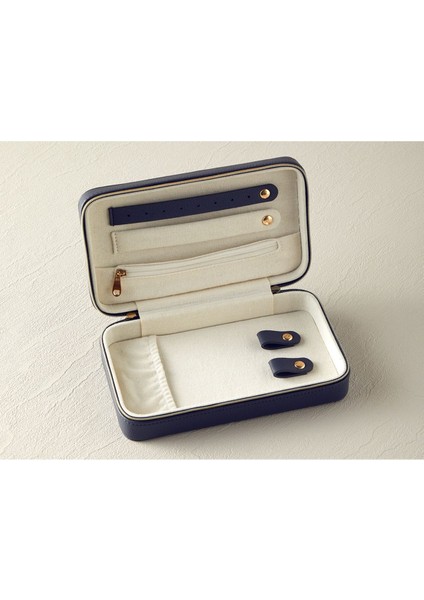 Lacivert Akrilik Takı Kutusu, Şık ve Kullanışlı Saklama Çözümü modelleri