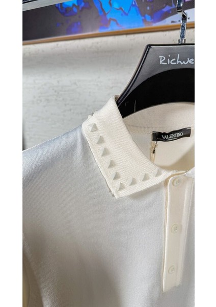 Yaka Taş Detaylı Erkek Polo T-Shirt Nw indirimleri