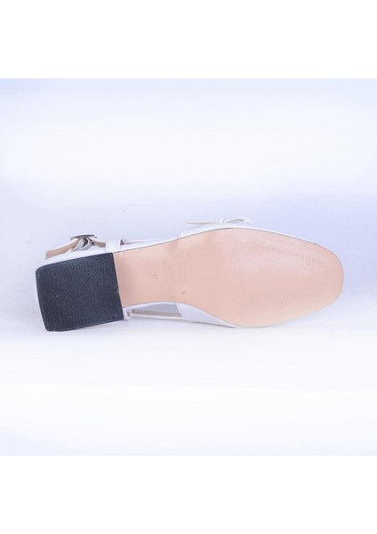 Bnc1 Boncuklu 3cm Kadın Topuklu Ayakkabı modelleri