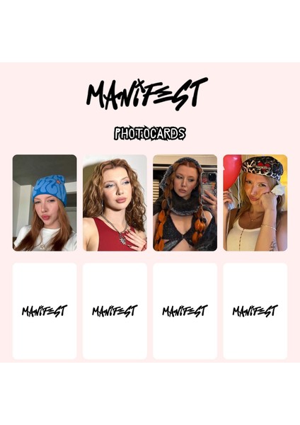 Manıfest '' Mina '' Photocards Set