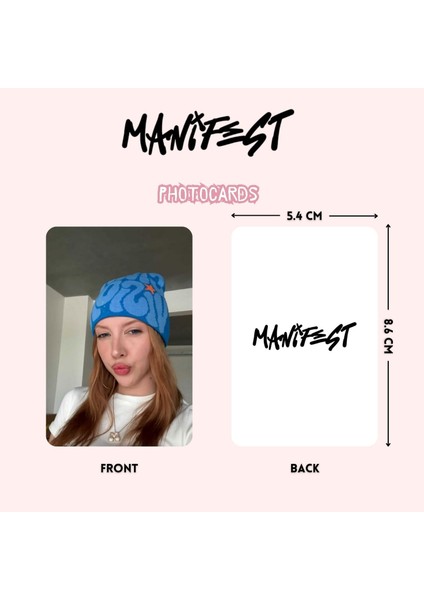 Manıfest '' Mina '' Photocards Set fiyatları