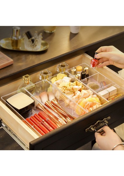 Turuncu Çok Fonksiyonlu Çekmece Düzenleyici Seti, Pratik ve Şık Tasarım