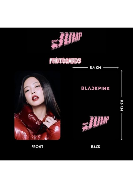 Blackpınk '' Jump '' Photocards Set 2 fiyatları