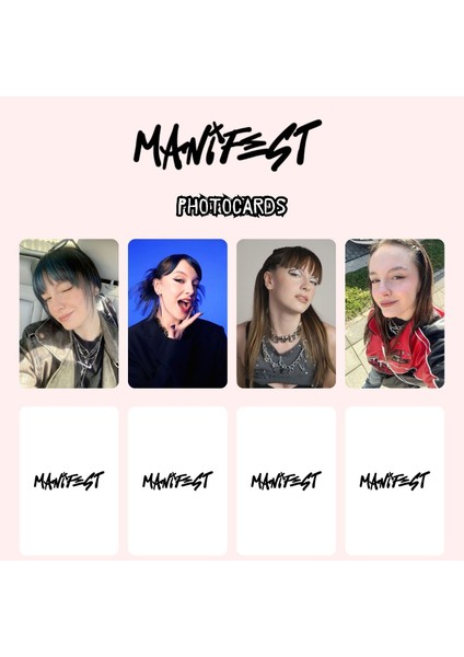 Manıfest '' Zeynep '' Photocards Set