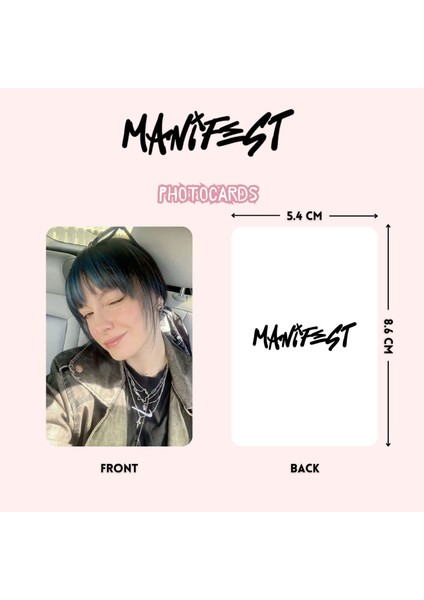 Manıfest '' Zeynep '' Photocards Set fiyatları