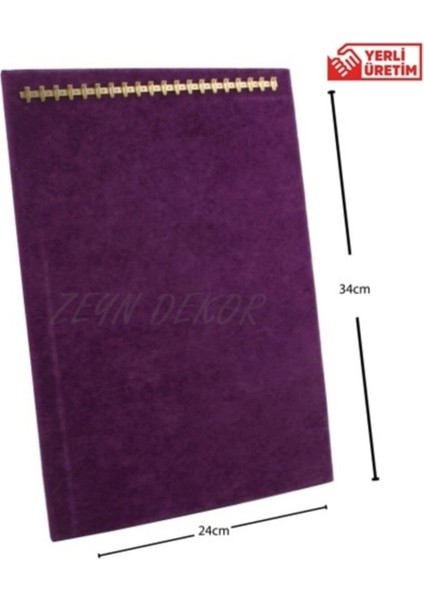 Mor Takı Standı, Kolye, Bileklik ve Tesbihlik Için Şık ve Kullanışlı Düzenleyici