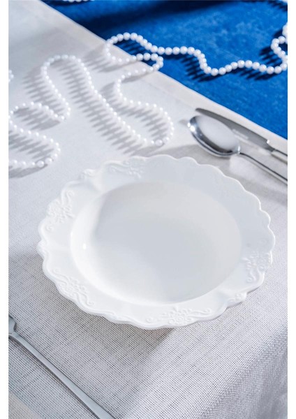 King Çukur Yemek Tabağı - 23 cm