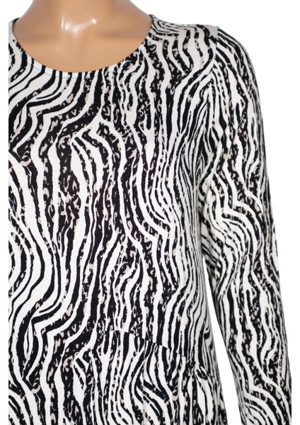 Kadın Funda Belden Basene Büzgülü Penye Siyah Elbise D54 fiyatları