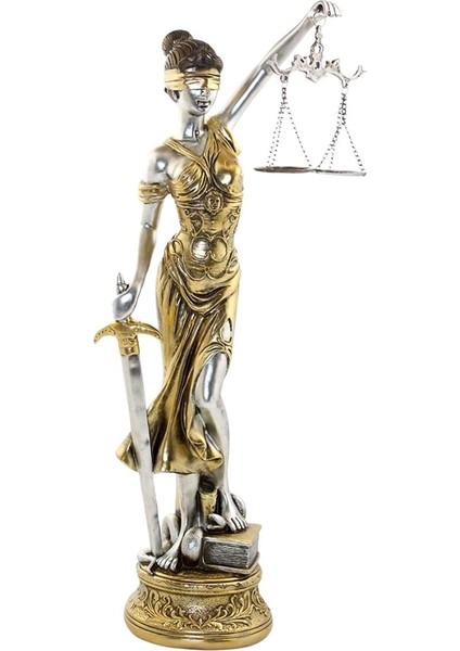 Themis Adalet Terazisi Heykeli Büyük 55CM