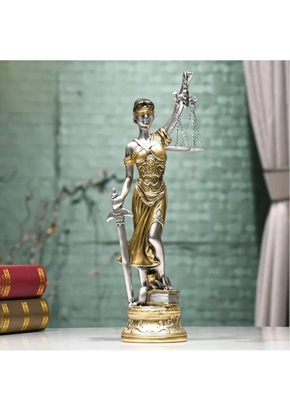 Themis Adalet Terazisi Heykeli Büyük 55CM modelleri