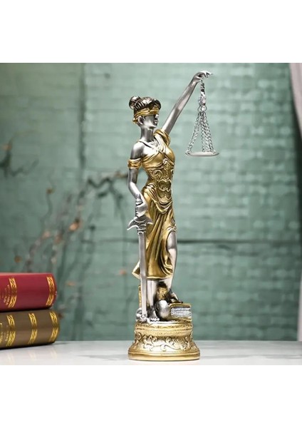 Themis Adalet Terazisi Heykeli Büyük 55CM indirimleri