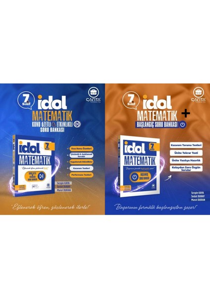 7. Sınıf Idol Matematik Konu Özetli & Etkinlikli ve Başlangıç Soru Bankası