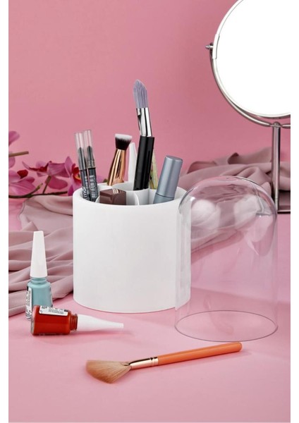 Şeffaf Kapaklı Hijyenik Makyaj ve Kozmetik Organizer Kutu fırsatları