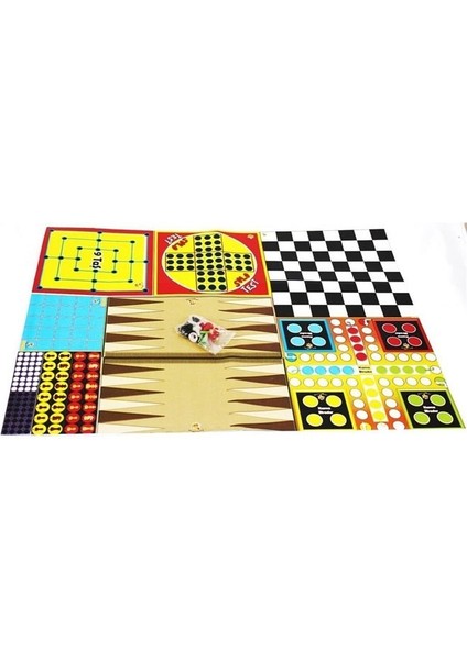 8'li Kutu Oyunu Seti - Kızma Birader, Tavla, Solo Test, Amiral Battı, Dama, Dokuz Taş, Satranç, Sos modelleri