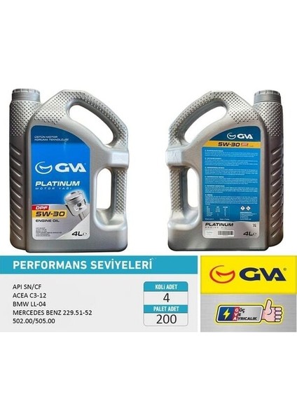 Motor Yagı Partiküllü 5W-30 4lt