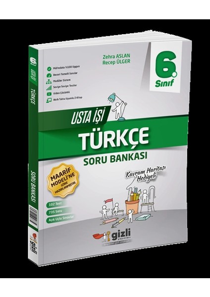 6. Sınıf Usta Işi Türkçe Soru Bankası Yeni