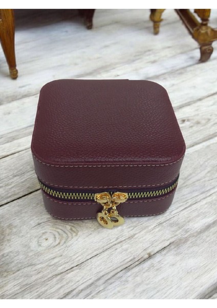 Küçük Boy Takı Saklama Kutusu Seyahat Deri Ahşap Organizatörü fiyatları