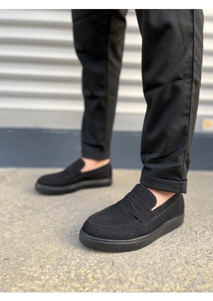 JET-180 Estilo x Bağcıksız Süet Erkek Günlük Spor Klasik Ayakkabı Sst - Siyah fiyatları