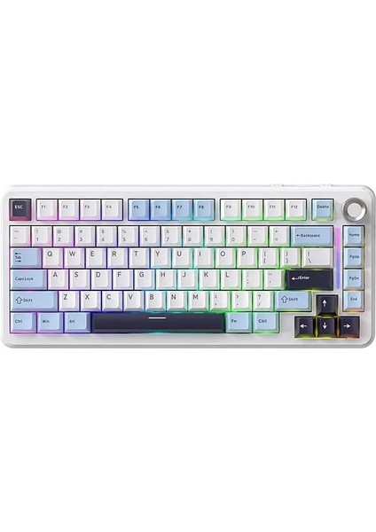 F75 Kablosuz Oyun Klavyesi %75 Hotswap.üç Modlu Bağlantı 4000 Mah Pil