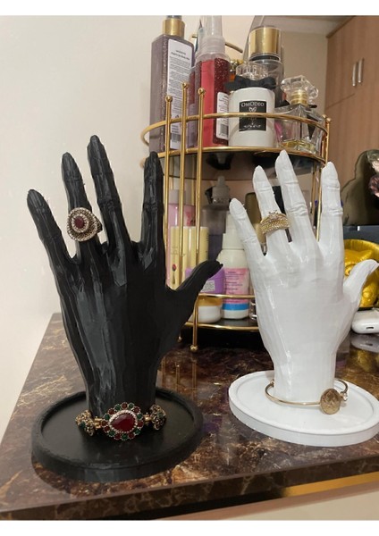 Şık 4'lü Takı ve Makyaj Organizer Seti, Siyah, 21CM, Dekoratif ve Kullanışlı fiyatları