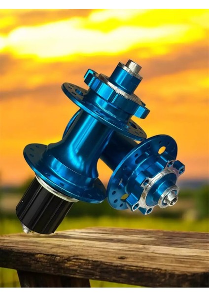 Hub Sesli Ön Arka Göbek Seti Mavi XYBC-680 Mandallı 6 Vida Disk fırsatları