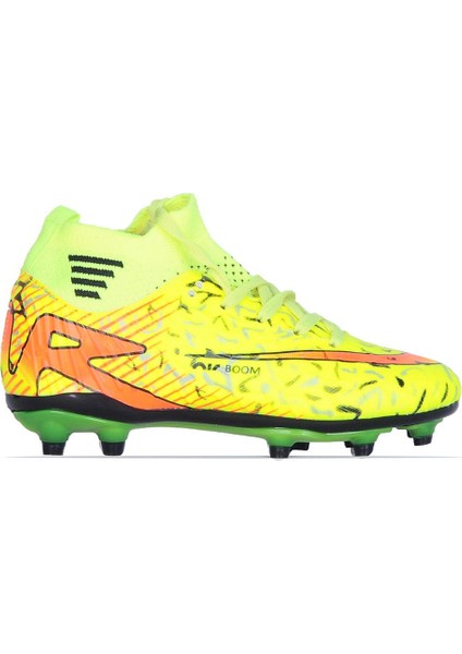 595 Sarı-Trc Krampon Çim Erkek Çocuk Futbol Ayakkabı