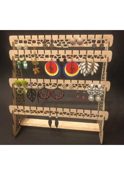 Yeşil Dekoratif Takı ve Küpe Standı, Şık ve Işlevsel Tasarım modelleri