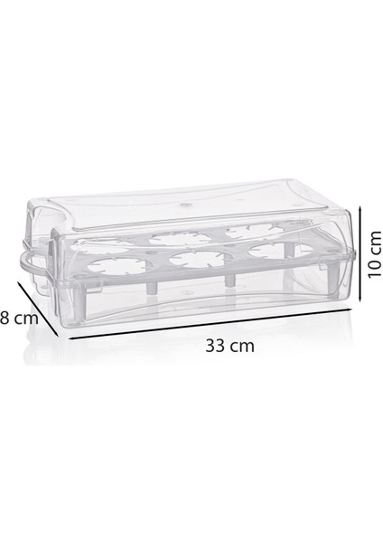 Beyaz 6'lı Çay Bardak Taşıma Kutusu, Hafif ve Pratik Organizer fiyatları