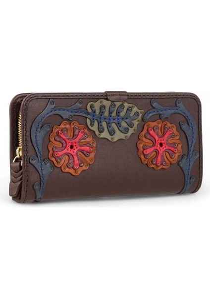 Liva Kahve-Çok Renkli Kadın Cüzdan 42 Liva fiyatları