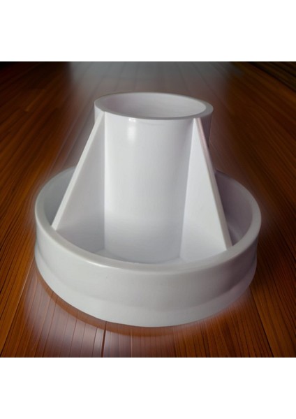 Beyaz Masaüstü Organizer Kalemlik Düzenleyici, Şık ve Fonksiyonel Tasarım